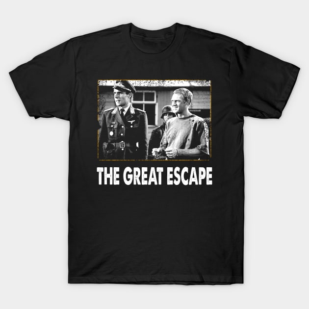 Vintage Verve Amp Up Your Fashion Game with The Escape Movie Tees T-Shirt by WillyPierrot